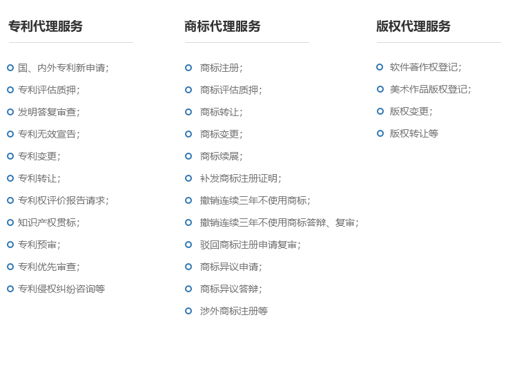 知識產(chǎn)權服務(wù)